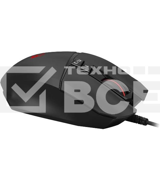 Мышь проводная A4Tech Bloody W65 Max Mini черный, 12000 dpi, USB, кнопки - 9