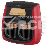 Кофеварка капельная Sencor SCE 2101RD красный, исп. кофе - молотый, 0.3 л. 500 Вт., фото3
