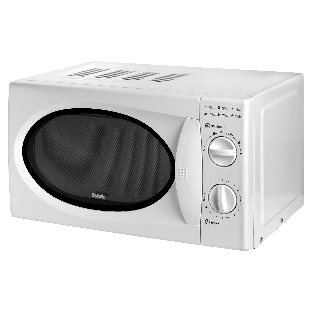 Микроволновая печь BBK 20MWS-715M/W белый, 20 л, 700 Вт, переключатели - поворотный механизм