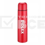 Термос Diolex DX-1000-2R 1000 мл, красный, с узким горлом, фото 1