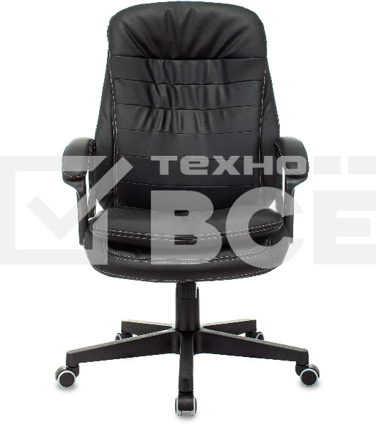 Кресло руководителя Бюрократ T-9950LT/BLACK сиденье черный, искусственная кожа