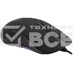 Мышь проводная Defender Oria GM-178 черный, 3600 dpi, USB, кнопки - 6, фото2