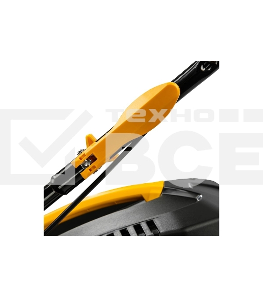 Газонокосилка бензиновая Kranz KR-430NSP несамоходная, 150 см3, 43 см