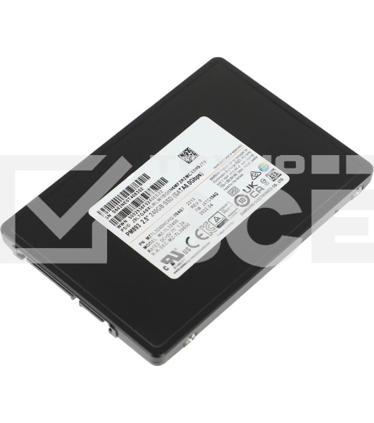 Накопитель SSD Samsung PM893, 240Gb, SATA III, 2.5