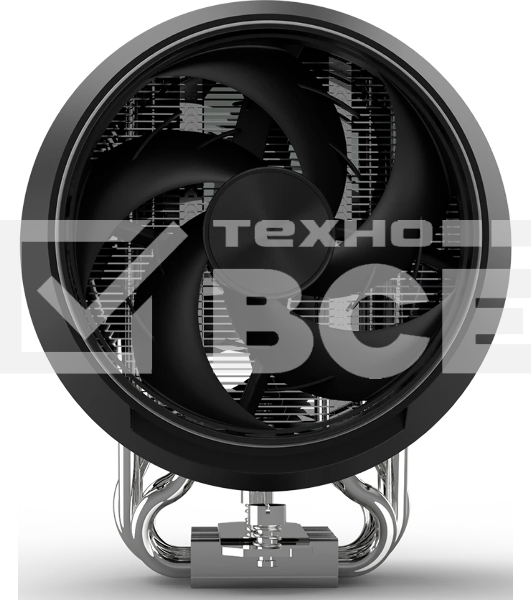 Кулер для процессора ZALMAN ZET5 черный, 5 HEAT PIPES, 4-PIN PWM, 600-2000 RPM, 30.4 DBA MAX, HYDRO BEARING, FULL SOCKET SUPPORT