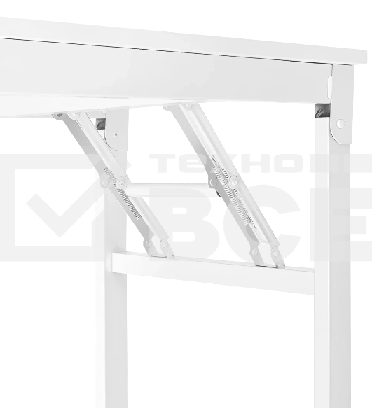 Офисный стол Defender Dise белый, 80x40 см, в65 см.