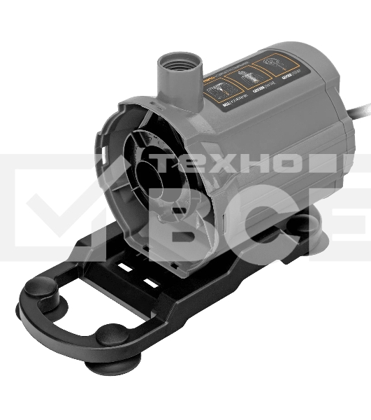 Насос фонтанный Denzel FNP31-24 31 Вт, подъем 2,4 м, 1500 л/ч, колокольчик/2 каскада/гейзер