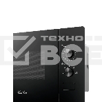 Встраиваемая микроволновая печь MONSHER MMH 1015 Noir, High-Tech, 15 л, мощность 600 Вт, 5 уровней мощности, размораживание, поворотное управление, черный, фото5