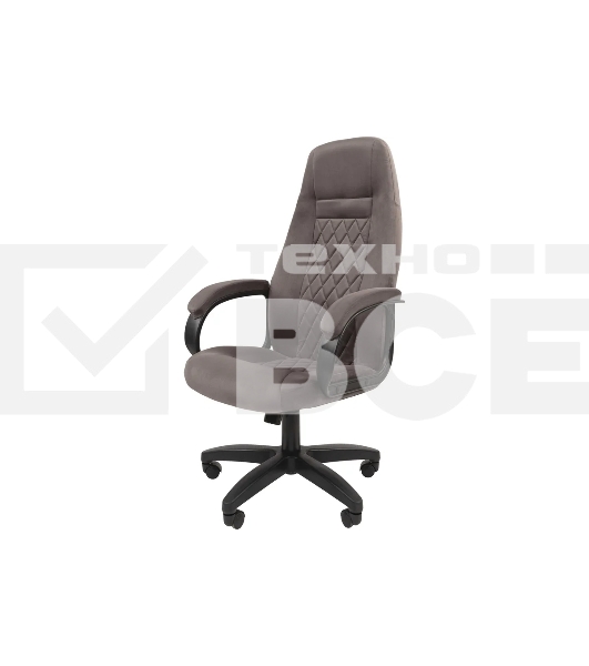 Кресло офисное Chairman Home 951 ткань Т-55 серый