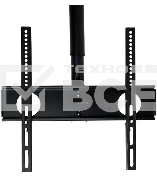 Кронштейн для телевизора Arm Media LCD-1500 черный, 26'-65' макс. 50 кг, потолочный, наклон