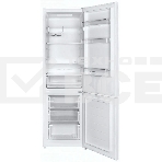 Холодильник Maunfeld MFF176SFW белый двухкамерный 187/75л морозилка снизу, ручная разморозка, фото 1