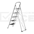 Стремянка стальная Сибртех, 5 широких ступеней 20х30 см с полимерным покрытием, фото6