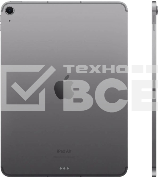 Планшет Apple iPad Air 2024 A2903 11', 8Gb, 512Gb, 5G, iPadOS, серый космос