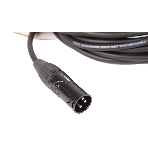 Кабель микрофонный FORCE FMC-06/9XLR (M) - XLR (F), высококачественный балансный, малошумящий с проводниками из безкислородной меди OFC, диаметр 6 мм, черные профессиональные металлические разъемы, длина 9 м, цвет черный, фото3
