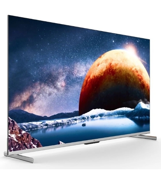 Телевизор DIGMA PRO 55' Mini LED 55Q серебристый Mini-LED QLED UHD 144Hz Smart TV Google TV 3GB/32GB