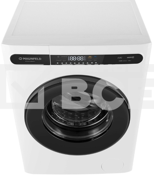 Стиральная машина Maunfeld MFWM148WH01 белый, загрузка фронтальная 8 кг, 1400 об/мин., класс: А+++