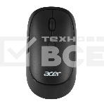 Мышь беспроводная Acer OMR137 черный, 1600 dpi, радиоканал, USB, кнопки - 4, фото 1
