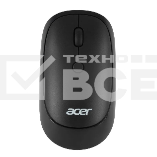 Мышь беспроводная Acer OMR137 черный, 1600 dpi, радиоканал, USB, кнопки - 4