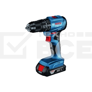 Дрель-шуруповерт Bosch GSB 185-LI 06019K3100, Аккумуляторная, 18В, 2 АКБ, Кейс