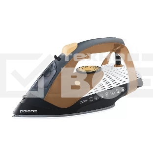 Утюг Polaris PIR2860AK 3m Черный/Оранжевый 2800Вт