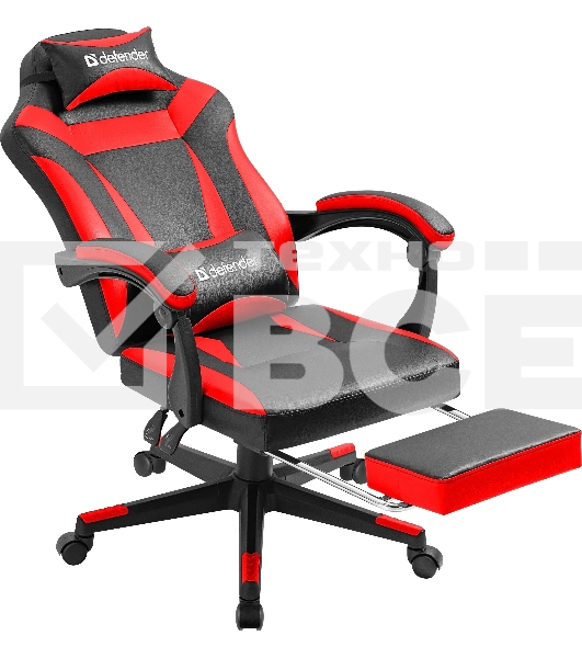 Кресло игровое Defender CRUISER BLACK/RED PU