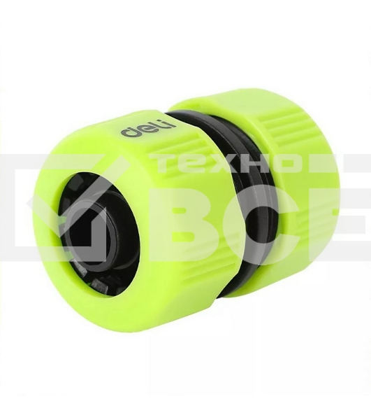 Муфта-соединитель для поливочных шлангов 1/2'' Deli DL8794  ударопрочный пластик