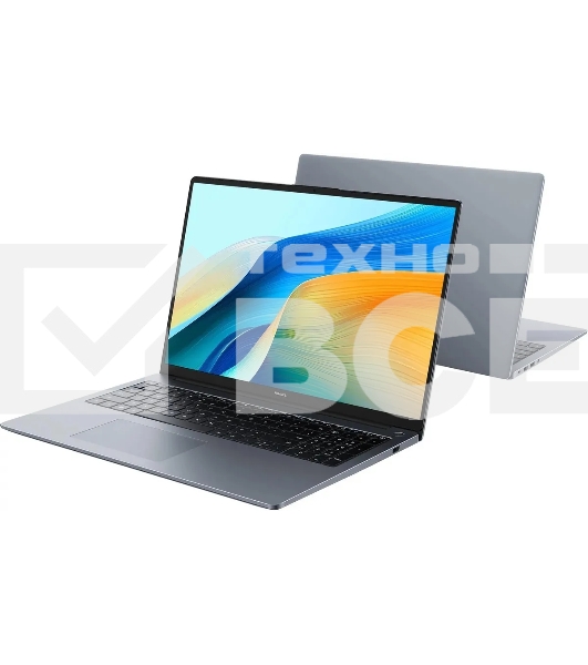Ноутбук Huawei MateBook D 16 серый Core i5 12450H 16Gb SSD1Tb Intel UHD Graphics 16