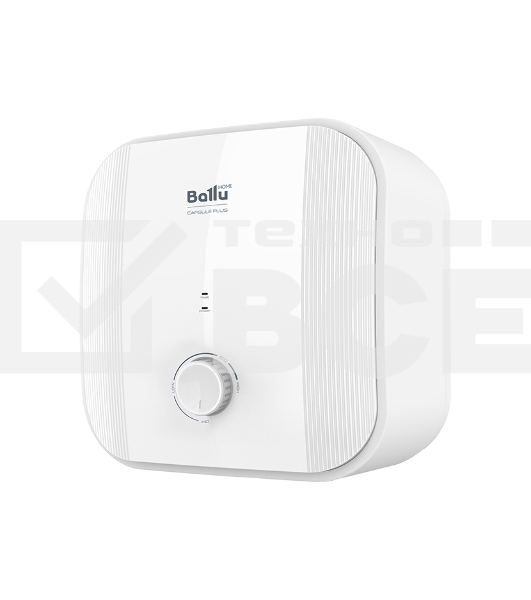 Водонагреватель Ballu BWH/S 10 Capsule Plus U белый (2 кВт, 10 л электрический настенный) (НС-1338776)
