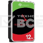 Жесткий диск Seagate SATA-III 12Tb ST12000NT001 NAS Ironwolf Pro 512E (7200rpm) 256Mb 3.5