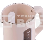 Чайник электрический Hyundai HYK-G8888 1.5л. 1700Вт кремовый/прозрачный корпус: стекло, фото3