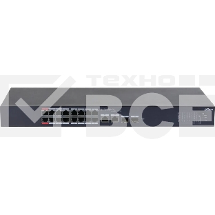 Коммутатор Dahua DH-CS4218-16ET-190 (L2) 16x100 Мбит/с 2x1 Гбит/с 2xКомбо(1000BASE-T/SFP) 2SFP 16PoE 190W управляемый