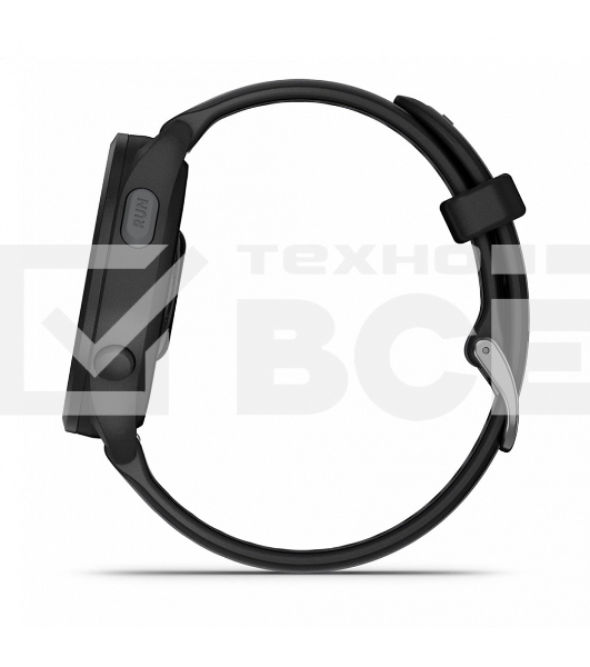 Смарт-часы Garmin Forerunner 165 черный, серый ремешок 43мм