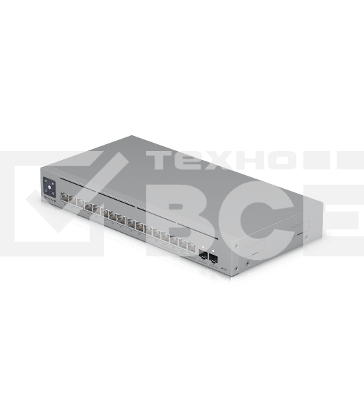 Коммутатор Ubiquiti UniFi Switch Pro Max 16 PoE PoE-коммутатор в стойку, 4х 2.5G RJ45, 12х 1G RJ45, 2х 10G SFP+, раздача 180 Вт