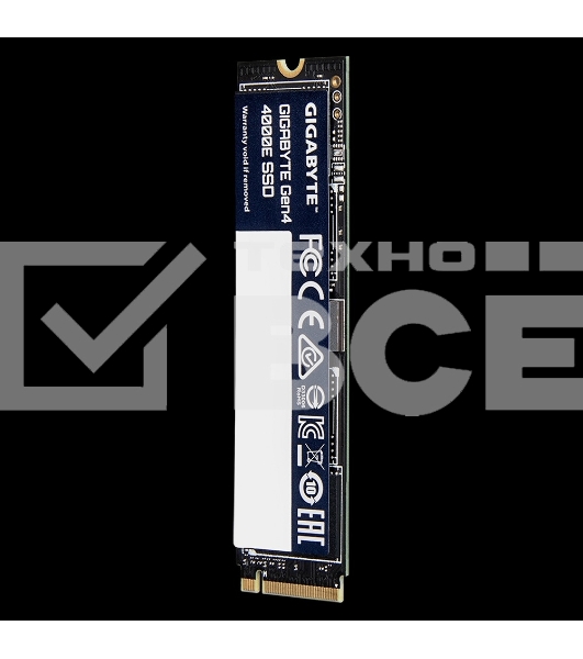 Накопитель SSD Gigabyte 4000E, 1Tb, PCIe 4.0 x4, M.2 2280, NVMe, R/W 4000/3900