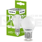 Лампа LED G45 IEK LL-G45-12-230-40-E27-G шар 12Вт 230В 4000К E27 GENERICA, фото 1