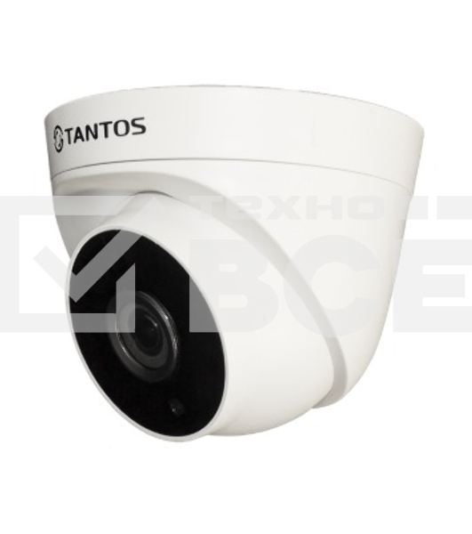 Камера видеонаблюдения IP Tantos TSi-Eeco25F 3.6-3.6мм цв. корп.:белый/черный (00-00122955)