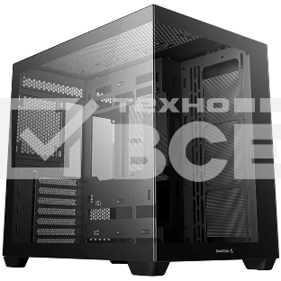 Компьютерный корпус Deepcool CG530 черный без БП ATX 2x120мм 2x140мм 2xUSB 2.0 1xUSB 3.0 audio bott PSU