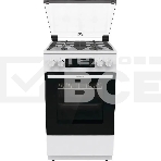 Плита газовая Gorenje GGI5C23WF белый, конфорок 4 газовых, духовка 67 л, 50 см x 85 см x 59.4 см, фото 1