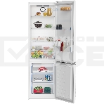 Холодильник Beko B3R0CNK402HW белый двухкамерный 257/100л морозилка снизу, No Frost, фото3