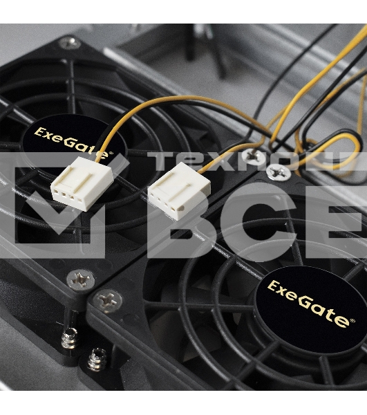 Серверный корпус ExeGate Pro 4U650-010/4U4139L RM 19', высота 4U, глубина 650, БП 1100RADS, USB