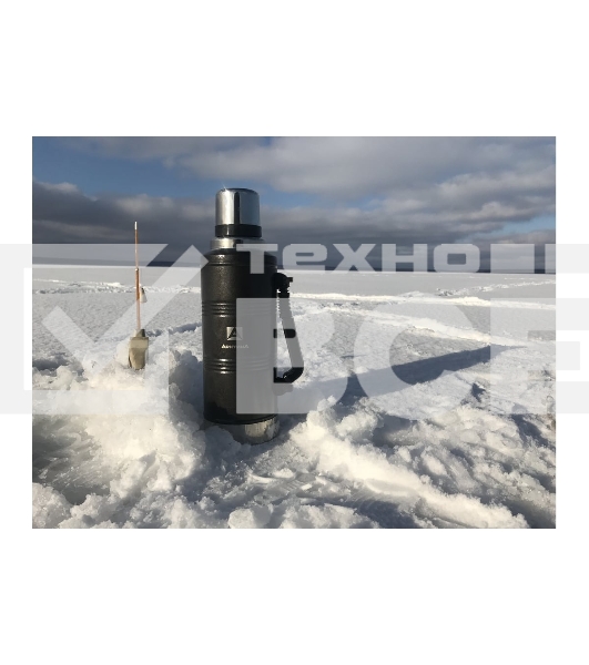 Термос Арктика 106-2200Р черный, узкое горло 2,2 л + ручка Узкое горло, 2,2 л, американский дизайн, ударопрочное, износостойкое покрытие 