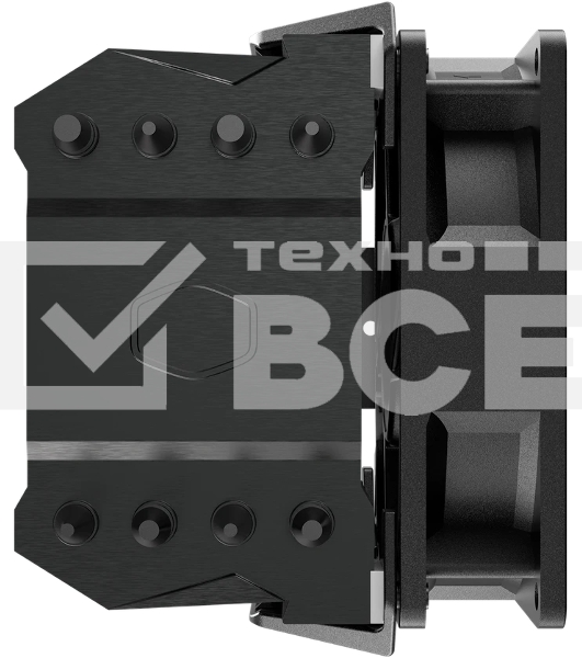 Устройство охлаждения(кулер) Cooler Master Hyper 411 Nano Soc-AM5/AM4/1200/1700/1851 черный 4-pin 30.04dB Al+Cu 180W Ret (RR-H410-25PK-R1)