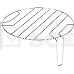 Встраиваемая микроволновая печь Kuppersberg HMW 615 B 18 л, 700 Вт, 8 программ, черный, фото5