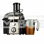 Соковыжималка KELLI KL-5093 серебристый/черный, центробежная, 1500 Вт, 1000 мл, механическое, фото 1