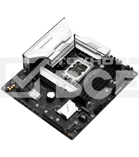 Материнская плата Maxsun Terminator B760M D4, LGA 1700, Intel B760, 4xDDR4, 4xSATA, 3xM.2, 1xPCIe 5.0 x16, 1xPCIe 3.0 x4, 1xHDMI, 1xDP, 1x 2.5Gb LAN, 2xUSB-A 3.2 Gen 1, 6xUSB-A 2.0, 3x3.5 мм, 5.1, M-ATX