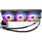 Система водяного охлаждения Thermalright Frozen Prism 360 ARGB Soc-AM5/AM4/1151/1200/2066/1700 черный 4-pin 27dB Al Ret (F-PRISM-360-BL-ARGB), фото10