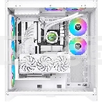 Система водяного охлаждения Thermaltake TH240 V2 Ultra EX Snow ARGB Soc-AM5/AM4/1151/1200/1700 белый 4-pin 28.5dB Al+Cu LCD Ret (CL-W425-PL12SW-A), фото2