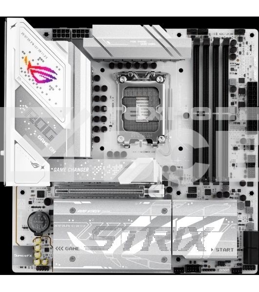Материнская плата ASUS ROG STRIX B860-G GAMING WIFI, LGA 1851, Intel B860, 4xDDR5, 4xSATA, 4xM.2, 1xPCIe 5.0 x16, 1xDP, 1xHDMI, 1xThunderbolt 4, 1x 2.5Gb LAN, 1xUSB-C 20Gbps, 1xUSB-A 10Gbps, 3xUSB-A 5Gbps, 4xUSB-A 2.0, 2x3.5 мм, 7.1, mATX