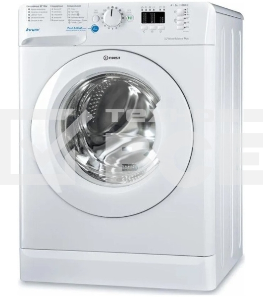Стиральная машина Indesit BWSA 5109 WWV белый, загрузка фронтальная 5 кг, 1000 об/мин., класс: А