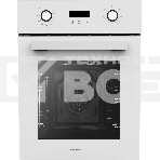 Духовой шкаф электрический Hyundai HEO 45411 WG белый стекло, фото 1